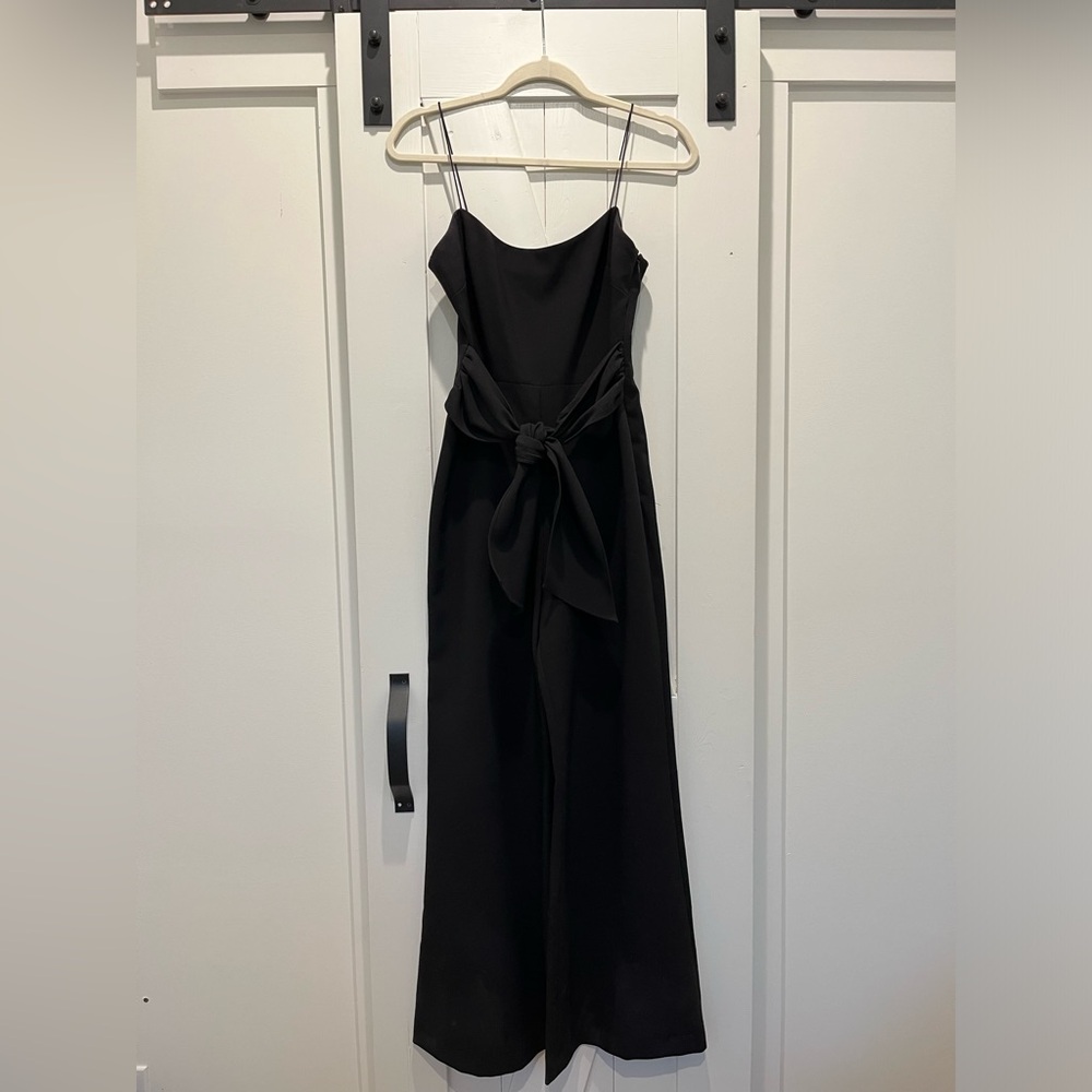 Likely Black Wide Leg Jumpsuit